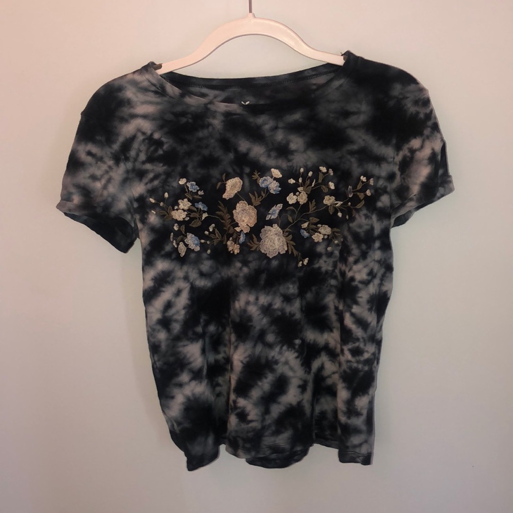 Short Sleeve Tie Dye Shirt